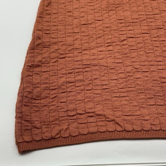 Free People Beach Short N Sweet Size Large Ambered Coral Sweater Minidress NWOT - Picture 3 of 13